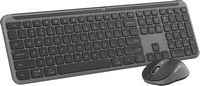 Logitech - MK955 Signature Slim Full-size Wireless Keyboard and Mouse Combo for Windows and Mac w... - Large Front