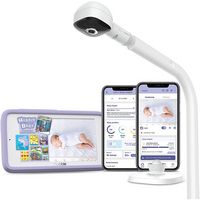 Hubble Connected - SkyVision Pro AI-Enhanced HD Smart Camera Baby Monitor, Travel-Friendly Parent... - Large Front