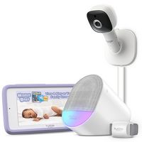 Hubble Connected Guardian Pro Smart Wi-Fi Enabled Baby Movement Monitor - White - Large Front