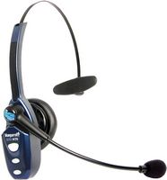 BlueParrott - B250-XTS Wireless Bluetooth Mono Headset with 91% Noise-Cancelling Microphone - Blue - Large Front