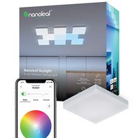 Nanoleaf - Skylight - Smart LED Flush Mount Indoor Ceiling Light Fixture Expansion Pack (1pk) - M... - Large Front
