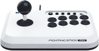 Hori - Fighting Stick Mini for PlayStation 5 - White - Large Front