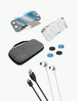 Hyperkin - Armor3 - Travel Kit for Nintendo Switch Lite - Gray - Large Front