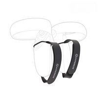 Hyperkin - Knuckle Strap for Oculus Touch Controllers - Black - Large Front