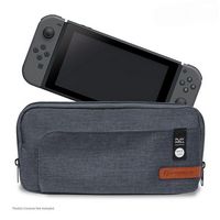 Hyperkin - Voyager Carrying Case for Nintendo Switch/Nintendo Switch Lite - Gray - Large Front