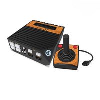 Hyperkin - RetroN 77 HD Gaming Console for Atari 2600 - Retro Amber - Large Front