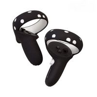Hyperkin - GelShell Silicone Skins for Oculus Touch Controllers - Black - Large Front