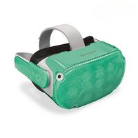 Hyperkin - Headset and Strap Arm Protective Shells for Oculus Quest 2 - Fresh Mint - Large Front