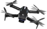 Vivitar - Sky Hawk 4K Drone with Built-in Wifi - Black - Large Front