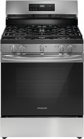 Frigidaire 5.1 Cu. Ft. Freestanding Gas Range with Quick Boil - Stainless Steel - Large Front