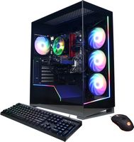 CyberPowerPC - Gamer Master Gaming Desktop - AMD Ryzen 5 5500 - 16GB Memory - AMD Radeon RX 6500 ... - Large Front