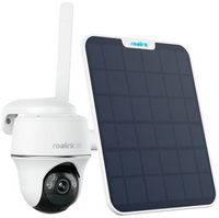 Reolink - 4K 4G LTE Pt Camera with Solar Panel - White - Large Front