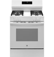 GE - 5.3 Cu.Ft. Freestanding Gas Range with Self-Clean and Steam Cleaning Option and Built-In Wi-... - Large Front