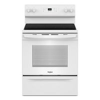 Whirlpool - 5.3 Cu. Ft. Freestanding Electric Range with Cooktop Flexibility - White - Large Front