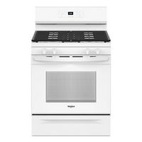 Whirlpool - 5.3 Cu. Ft. Freestanding Gas Range with Cooktop Flexibility - White - Large Front