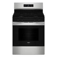 Whirlpool - 5.3 Cu. Ft. Freestanding Gas Range with Cooktop Flexibility - Stainless Steel - Large Front