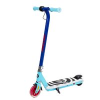 GoTrax - Scout 2.0 Electric Scooter w/ 3mi Max Operating Range & 6mph Max Speed - Blue - Large Front