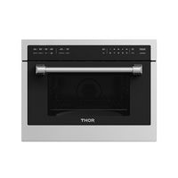 Thor Kitchen - 1.6 Cu. Ft. Built-In Speed Oven Microwave - Stainless Steel - Large Front