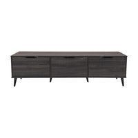 CorLiving - Cole Collection TV Stand with Enclosed Cabinets for Most TVs up to 85