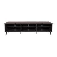 CorLiving - Cole Collection TV Stand with Open Cabinets for Most TVs up to 85