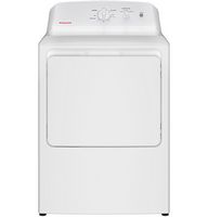 Hotpoint - 6.2 Cu. Ft. Gas Dryer with Auto Dry - White - Large Front