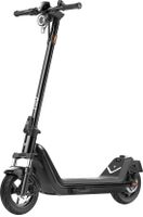 NIU - KQi 300P Foldable Electric Kick Scooter W/ 30 mi Max Range & 20 mph Max Speed - Black - Large Front