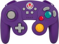 PowerA - GameCube Style Wireless Controller for Nintendo Switch - Toad - Large Front