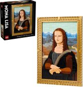 LEGO - Art Mona Lisa Wall Art Building Set for Adults 31213 - Large Front