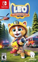 Leo the Firefighter Cat - Nintendo Switch - Large Front