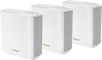 ASUS - ZenWiFi XD6 WiFi 6 Dual-Band Mesh Router (3-Pack) - White - Large Front