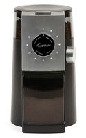 Capresso - Grind Select Coffee Burr Grinder - Black/Silver - Large Front