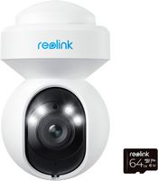Reolink - E Series E560 Outdoor Plug-In 4K Security Camera with 64GB MicroSD, PTZ, Wi-Fi 6 & Colo... - Large Front