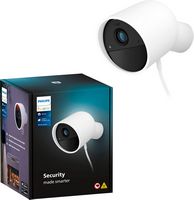 Philips - Hue Wired Security Camera - White - Large Front