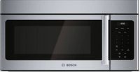 Bosch - 300 Series 1.6 Cu. Ft. Over-the-Range Microwave - Stainless Steel - Large Front