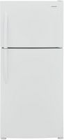 Frigidaire - 20.0 Cu. Ft. Top Freezer Refrigerator - White - Large Front