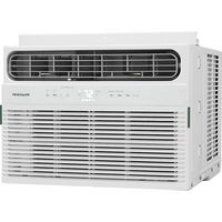 Frigidaire - 12,000 BTU Smart Window Air Conditioner with Wi-Fi and Remote - White - Large Front