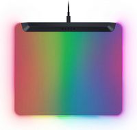 Razer - Firefly V2 Pro Micro-Textured Surface Gaming Mouse Pad with Chroma RGB Lighting - Black - Large Front