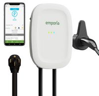 Emporia - EV Charger / NEMA 14-50 / NACS - White - Large Front