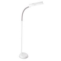 OttLite - 13w Wingshade Floor Lamp - White - Large Front