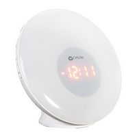 OttLite - Wake-Up Light w/White Noise - White - Large Front