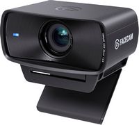 Elgato - Facecam MK.2 Full HD 1080p60 Webcam for Video Conferencing, Gaming, and Streaming - Black - Large Front