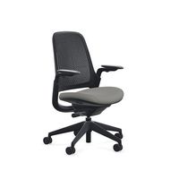 Steelcase - Series 1 Air Chair with Black Frame - Era Night Owl / Black Frame - Large Front