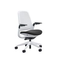 Steelcase - Series 1 Air Chair with Seagull Frame - Era Onyx / Seagull Frame - Large Front