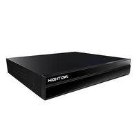 Night Owl - 12 Channel 4K 4TB NVR Security System with 2-way Audio - Black - Large Front
