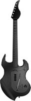 PDP - RIFFMASTER Wireless Guitar Controller For Playstation 5 and Playstation 4 - Black - Large Front