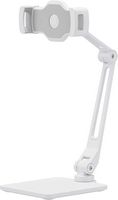 Twelve South - HoverBar Duo with Quickswitch Tab for Apple iPad or iPhone - White - Large Front