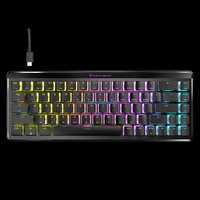 Turtle Beach - Vulcan II Mini Air 65% Wireless Optical Mechanical Gaming Keyboard with Customizab... - Large Front