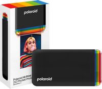 Polaroid - Hi-Print 2x3 Pocket Photo Printer Generation 2 - Black - Large Front