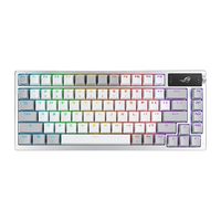 ASUS - ROG Azoth 75% Wireless Mechanical Gaming Keyboard with Hot-Swappable ROG NX Snow Switches ... - Large Front