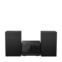 Panasonic - Stereo System with CD, Bluetooth® and Radio, 20W - Black - Large Front